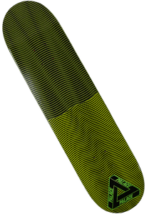 Palace Skateboards S32 Trippy Deck Army Green