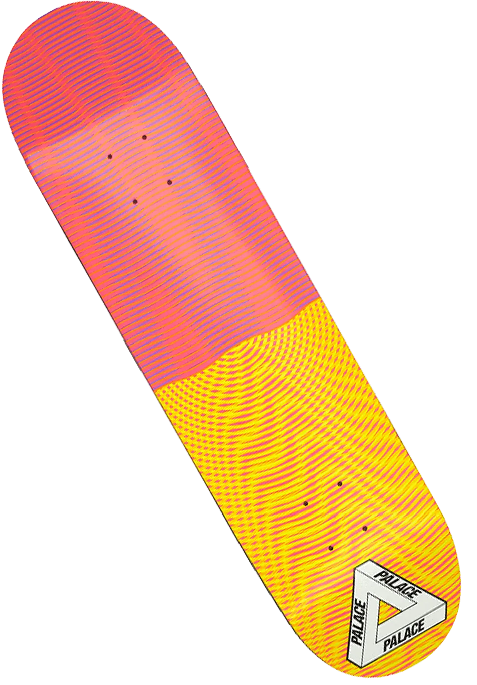 Palace Skateboards S30 Trippy Deck Yellow