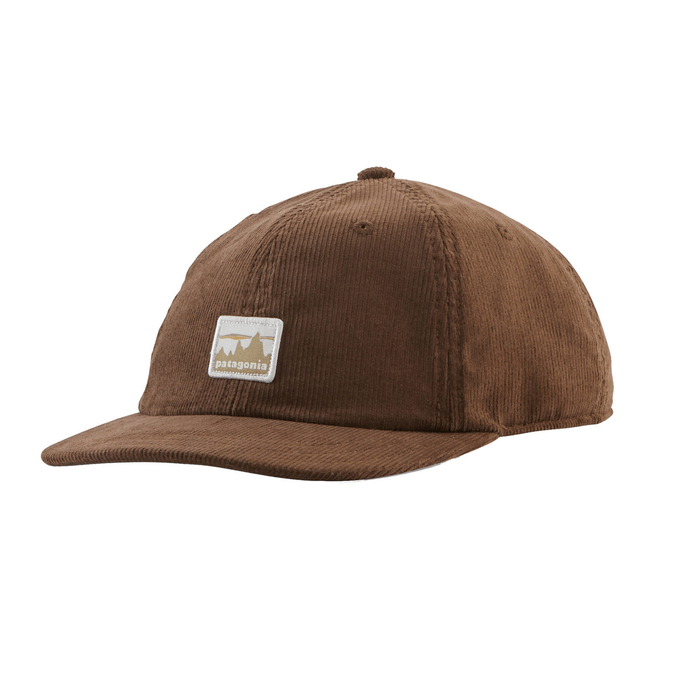 Patagonia P-6 Corduroy Cap Topsoil Brown