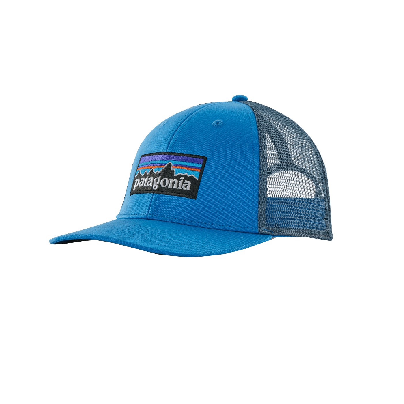 Patagonia P-6 Logo Low Pro Trucker Hat Vessel Blue