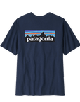 Patagonia P-6 Logo Responsibili Tee Navy
