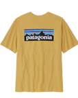 Patagonia P-6 Logo Responsibili Tee Surfboard Yellow