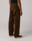 FORMER MERCHANDISE VT CANVAS DISTEND CARPENTER PANT BROWN