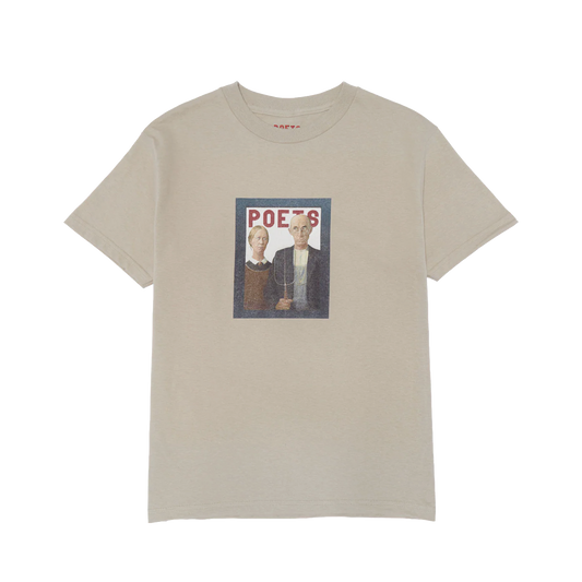 Poets Riight T-Shirt Natural