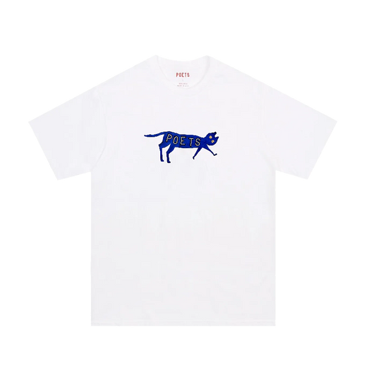 POETS Cat Tee White - ARROW & BEAST