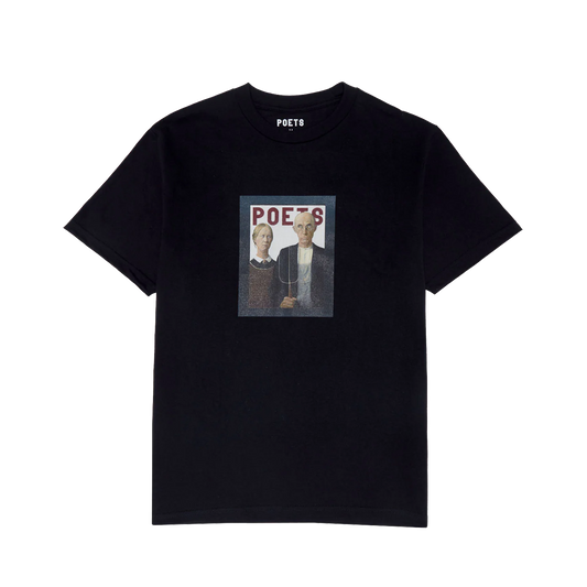 Poets Riight T-Shirt Black
