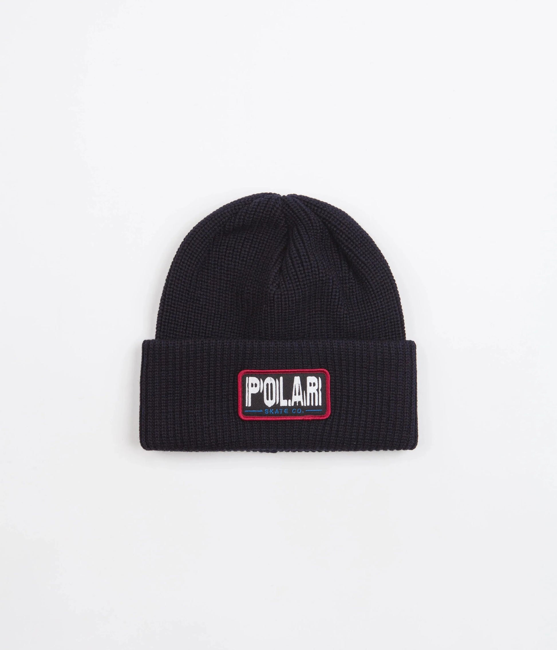 Polar Skate Co. Earthquake Merino Beanie Navy - ARROW & BEAST