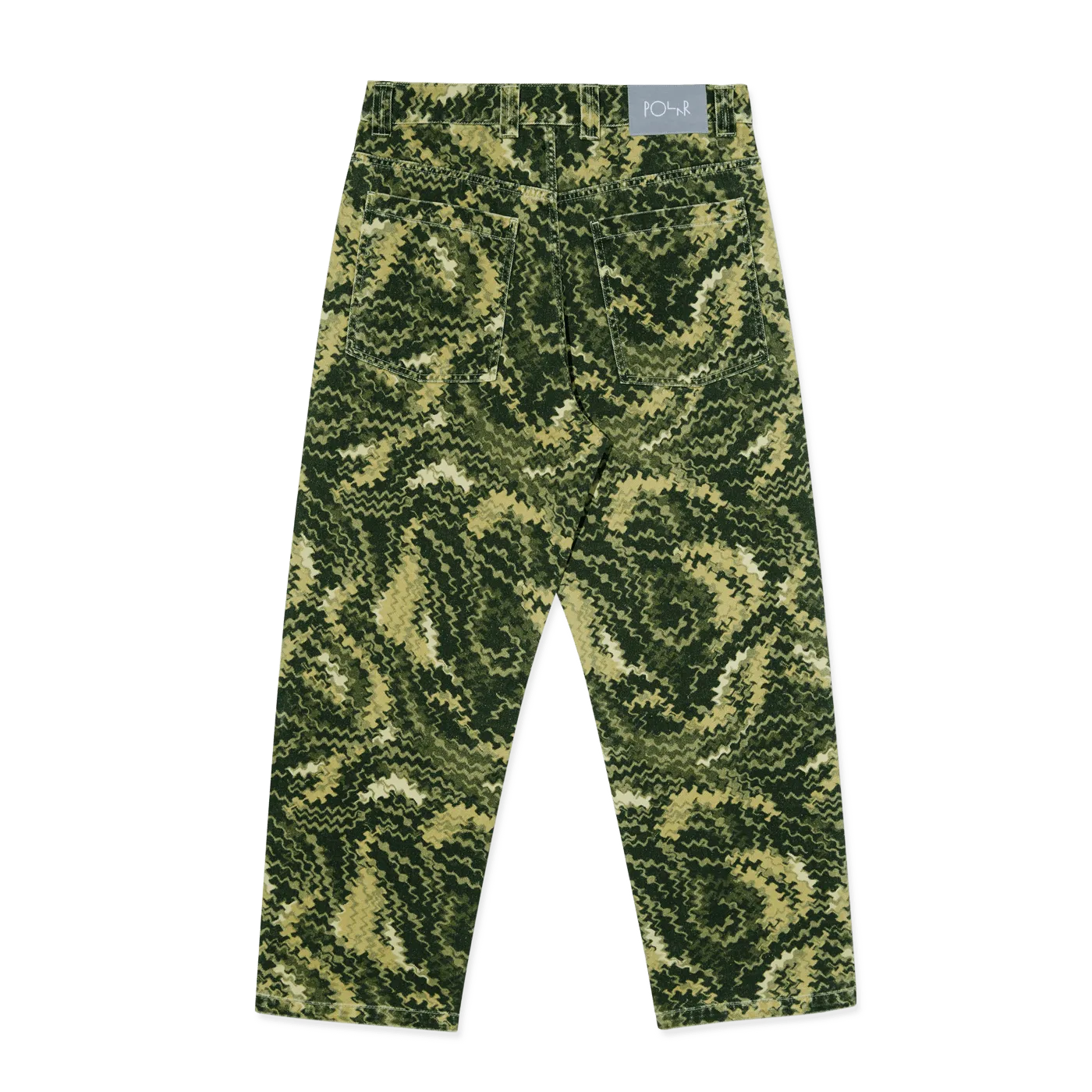 Polar Skate Co. 93! Work Pants Camo Green