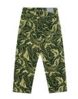 Polar Skate Co. 93! Work Pants Camo Green