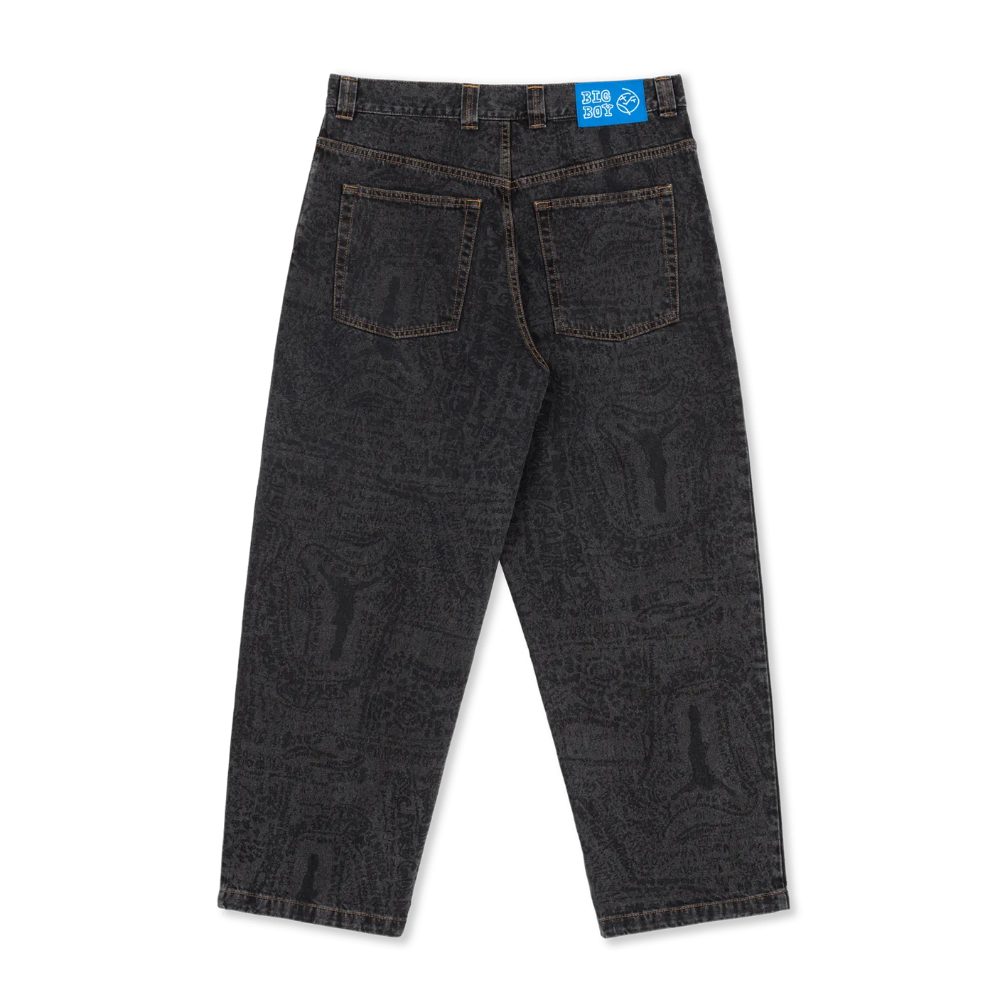 Polar Skate Co. Exist Big Boy Pants Washed Black - ARROW & BEAST