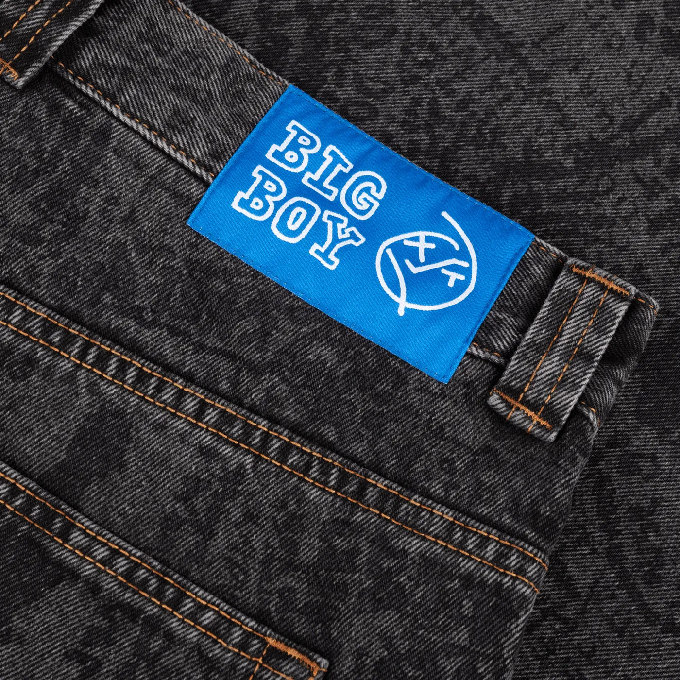 Polar Skate Co. Exist Big Boy Pants Washed Black - ARROW & BEAST