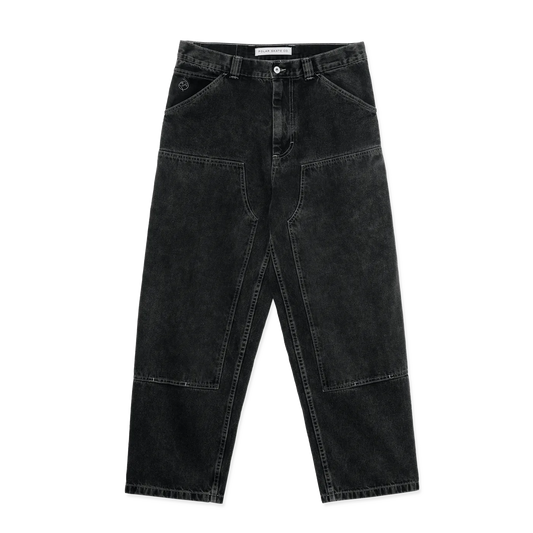 Polar Skate Co. Big Boy Work Pants Silver Black