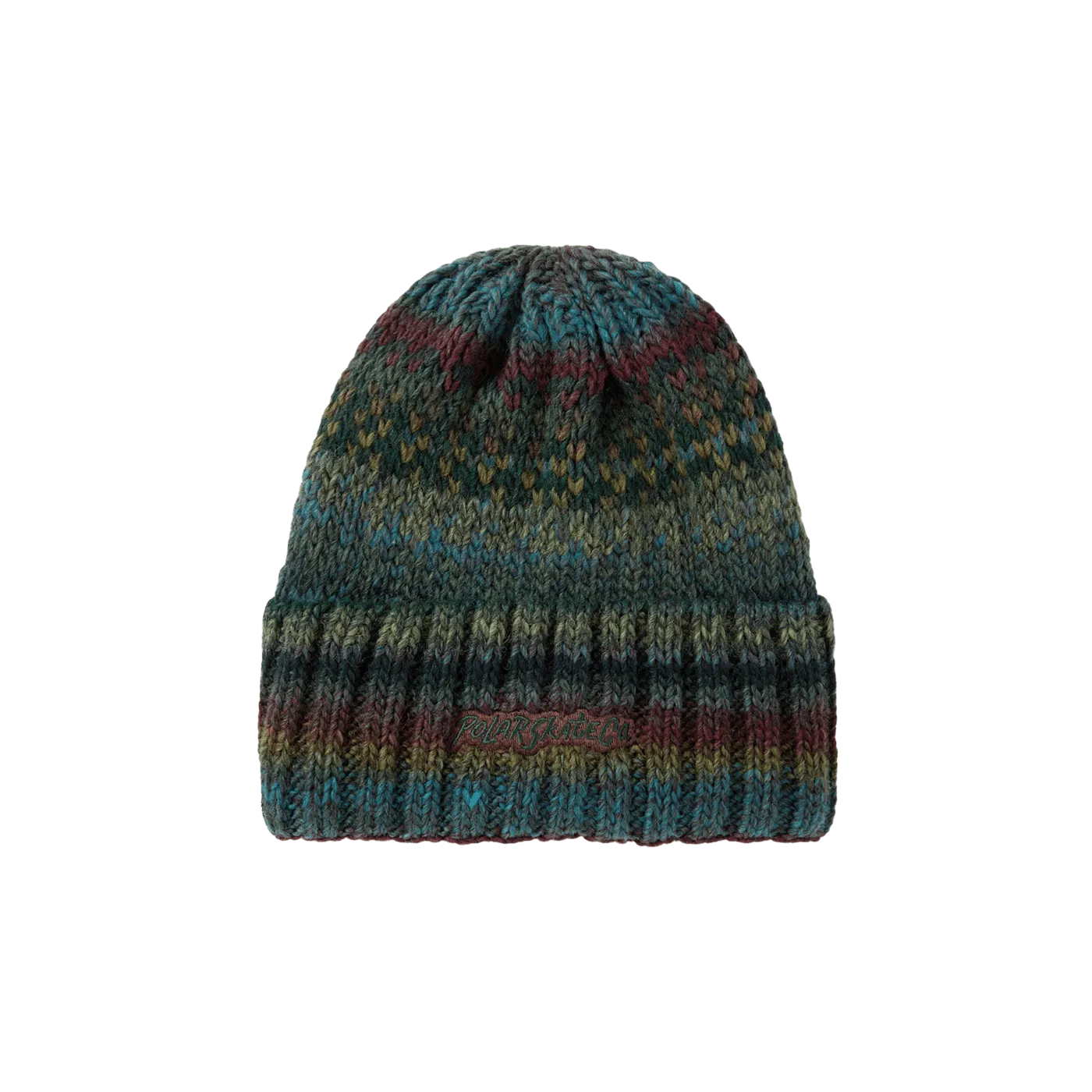 Polar Skate Co. Multi Beanie Blue Wine