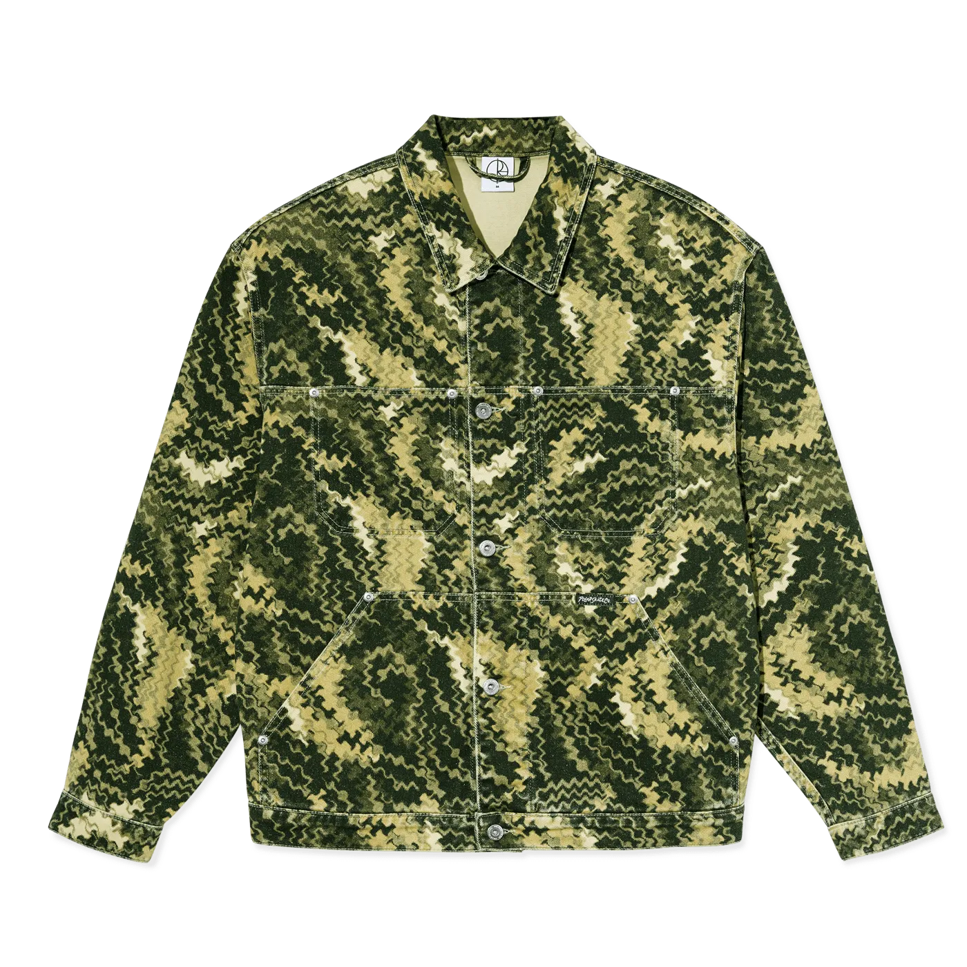 Polar Skate Co. Patrik Jacket Camo Green