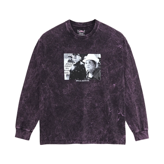 Polar Skate Co. Pride LS Washed Purple