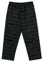 Load image into Gallery viewer, Polar Skate Co. Sad Notes Surf Pants Graphite
