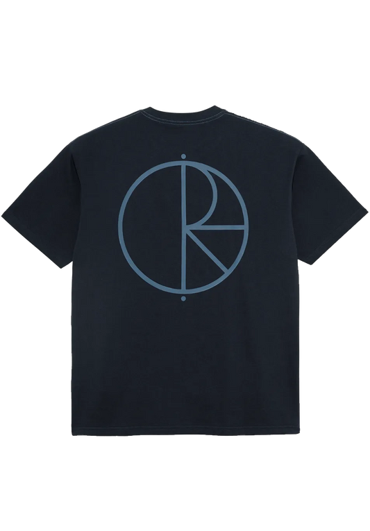 Polar Skate Co. Stroke Logo Tee Navy Blue