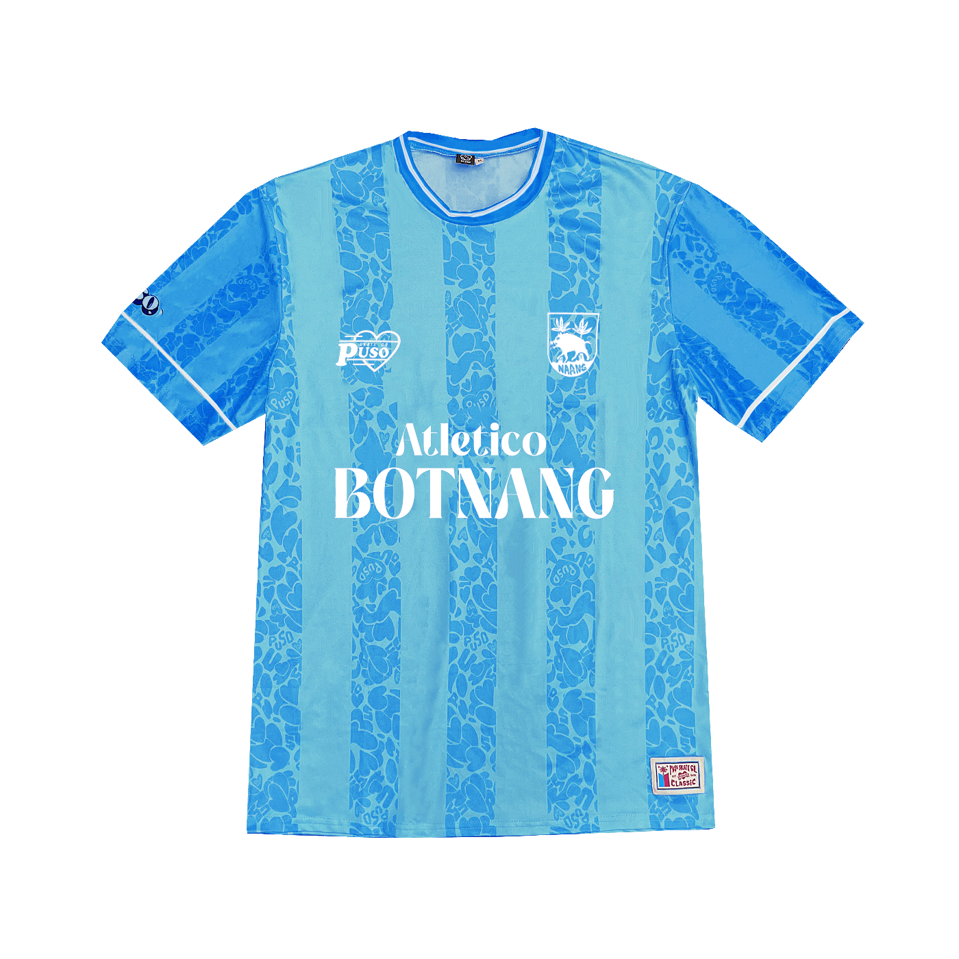 Puso Skate Co. Atletico Botnang Bootleg Home Jersey Blue