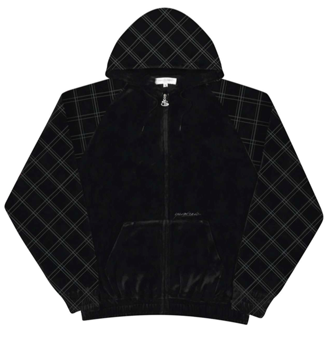 Yardsale XXX Diamond Velour Hood Black - ARROW & BEAST