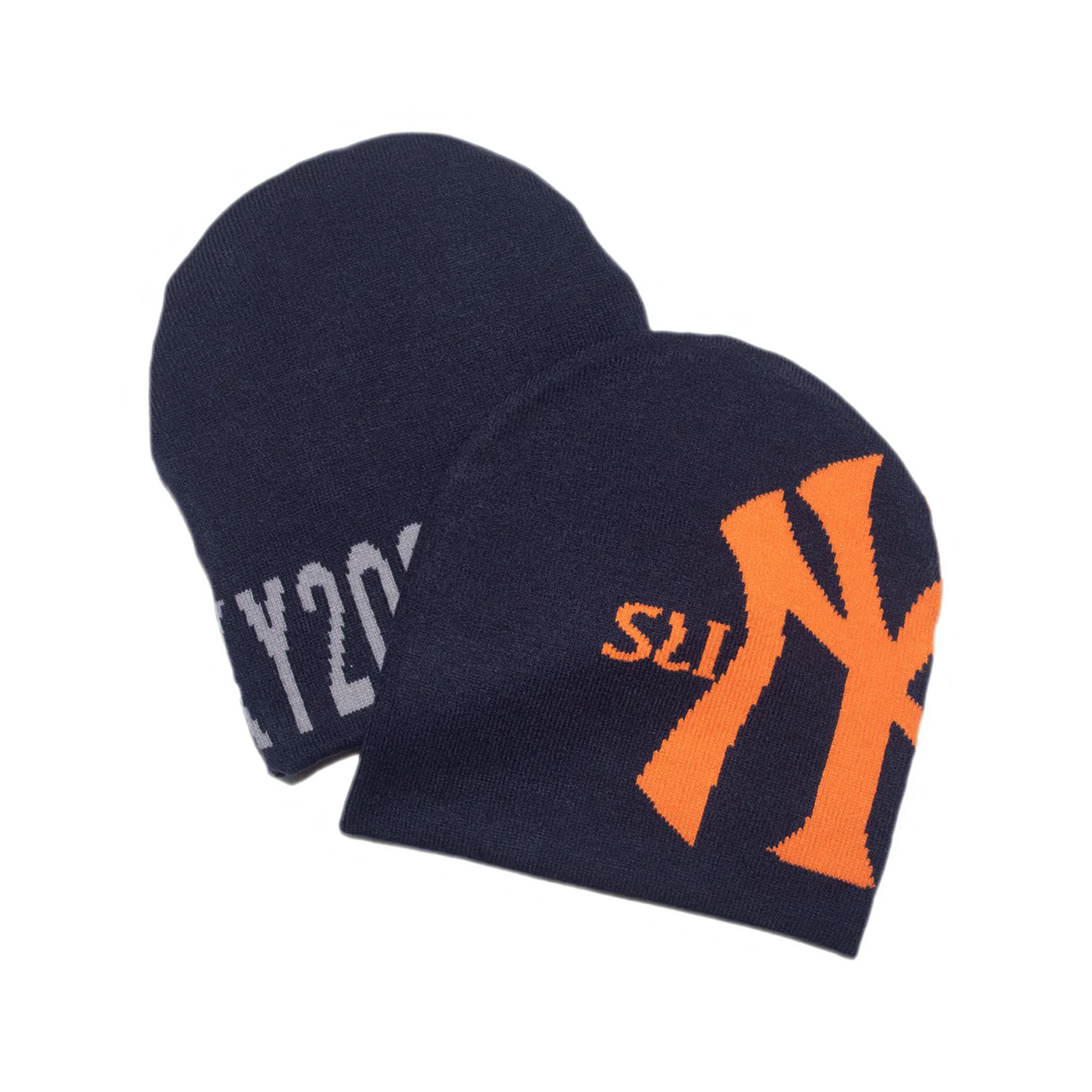 Slinky2020 NY Reversible Beanie Navy