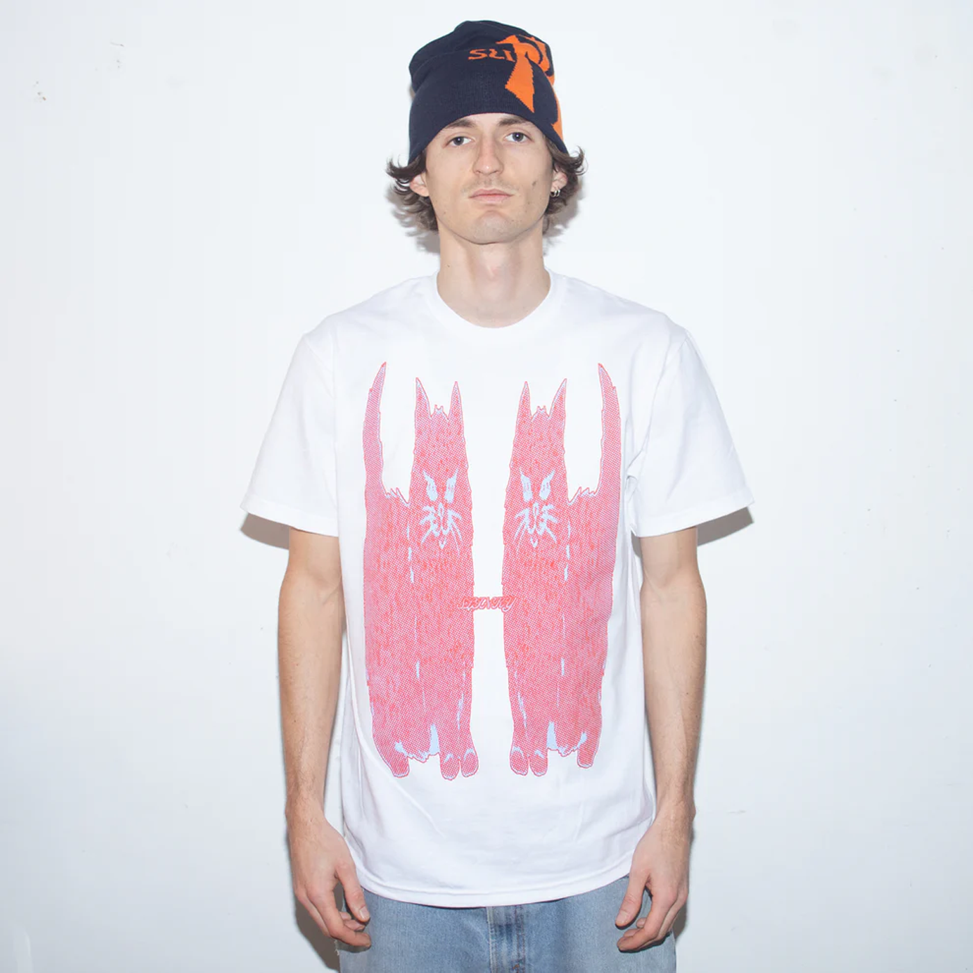 Slinky2020 Cats T-Shirt White