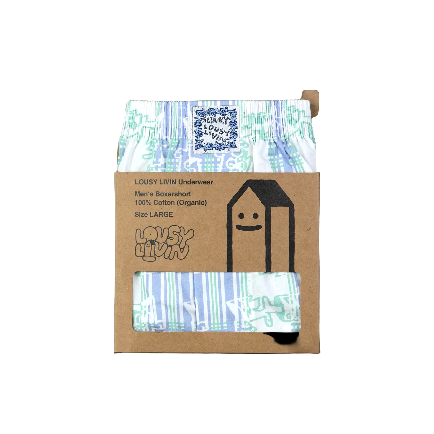 Slinky2020 Lousy Livin Underwear Plaid White