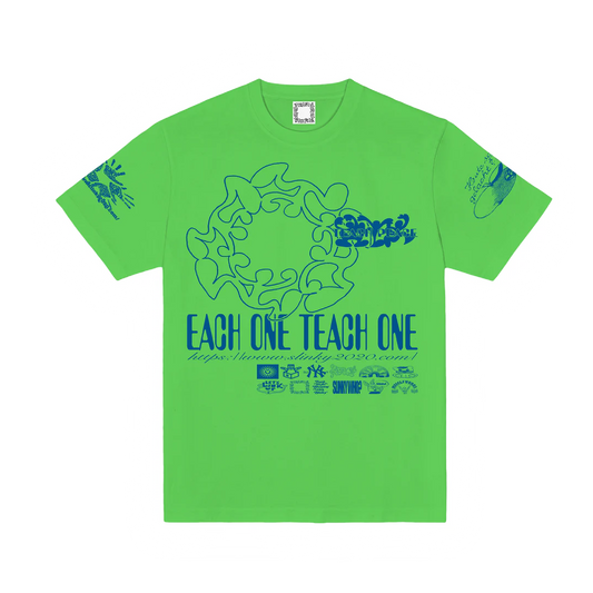 Slinky2020 Each One Teach One T-Shirt Lime