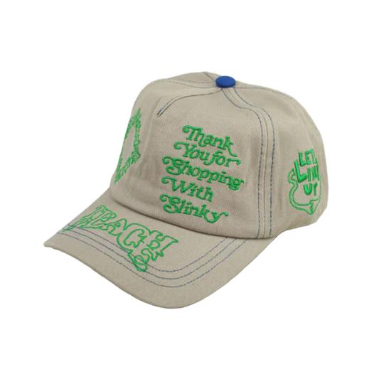 Slinky2020 More is More Hat Light Grey/Green