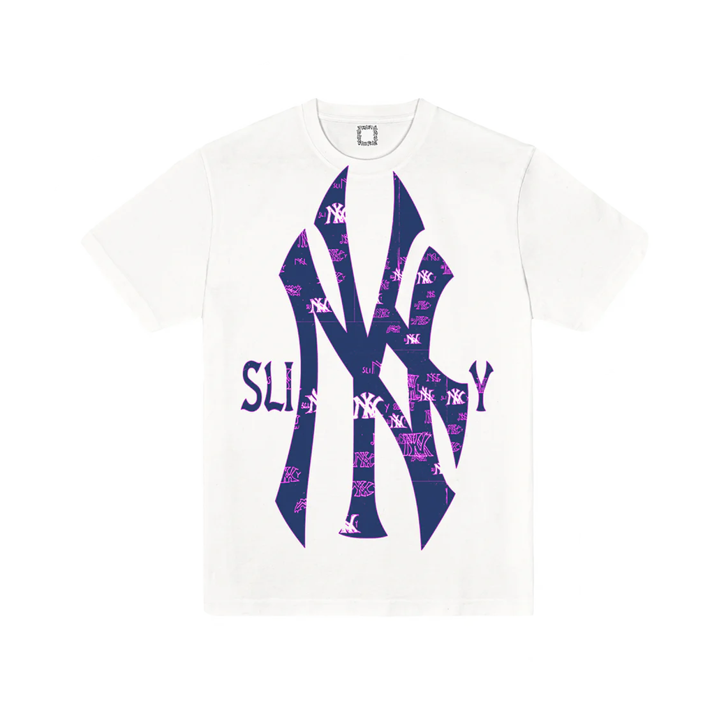 Slinky2020 Yankees Bootleg T-Shirt White