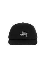 Load image into Gallery viewer, Stussy Basic Stock Low Pro Cap Black
