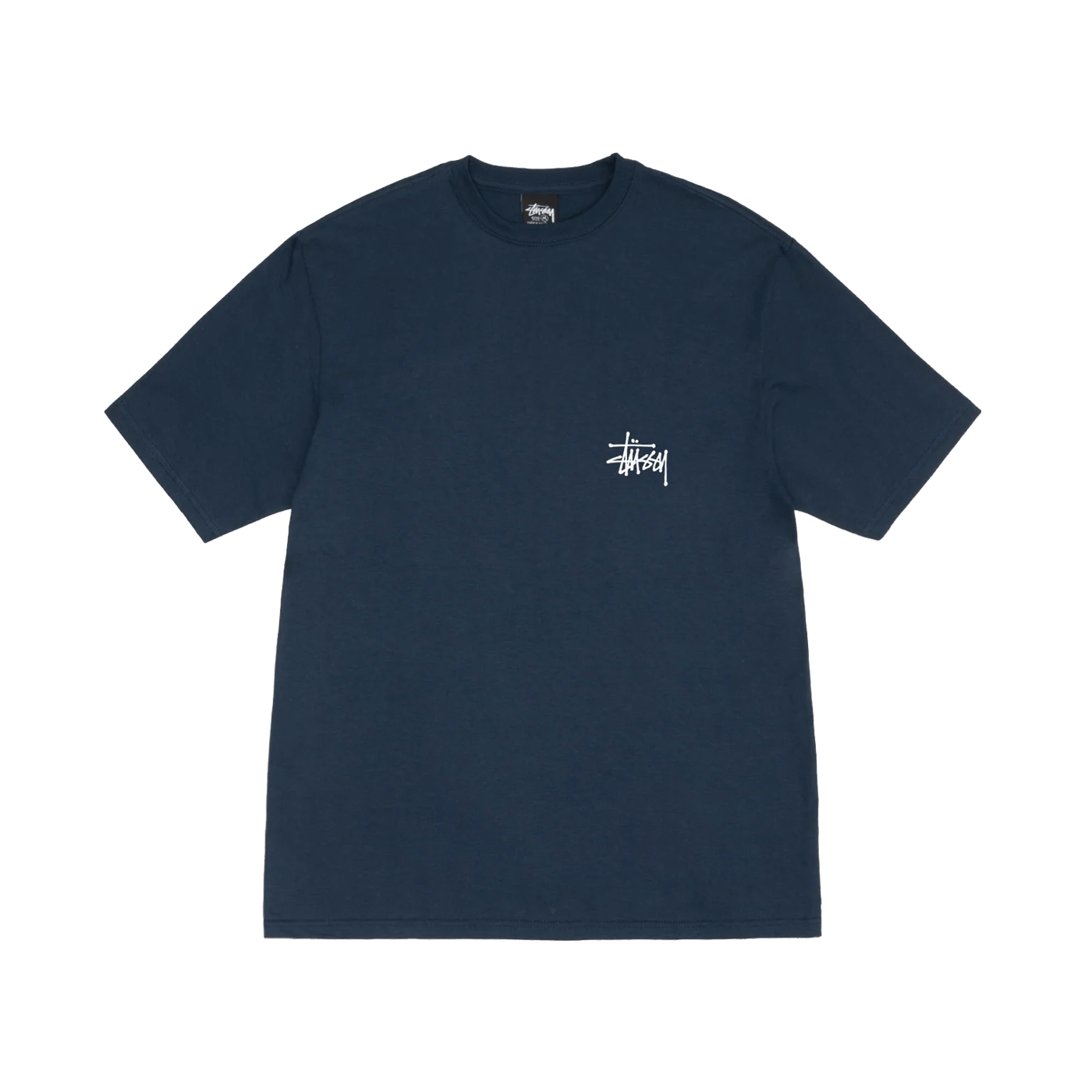 Stüssy Basic Stussy Tee Navy – ARROW & BEAST