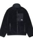 Stussy Sherpa Reversible Jacket Black