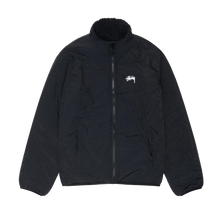 Laden Sie das Bild in den Galerie-Viewer, Stussy Sherpa Reversible Jacket Black
