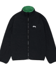 Stussy Sherpa Reversible Jacket Green