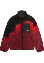 Load image into Gallery viewer, Stussy Sherpa Reversible Jacket Lava
