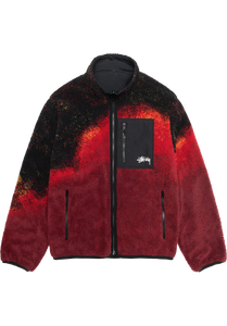 Stussy Sherpa Reversible Jacket Lava