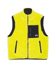 Stüssy Sherpa Reversible Vest Lime