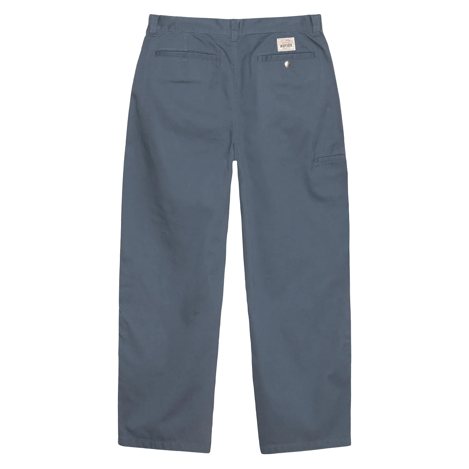 Stussy Workgear Trouser Twill Washed Navy - ARROW & BEAST