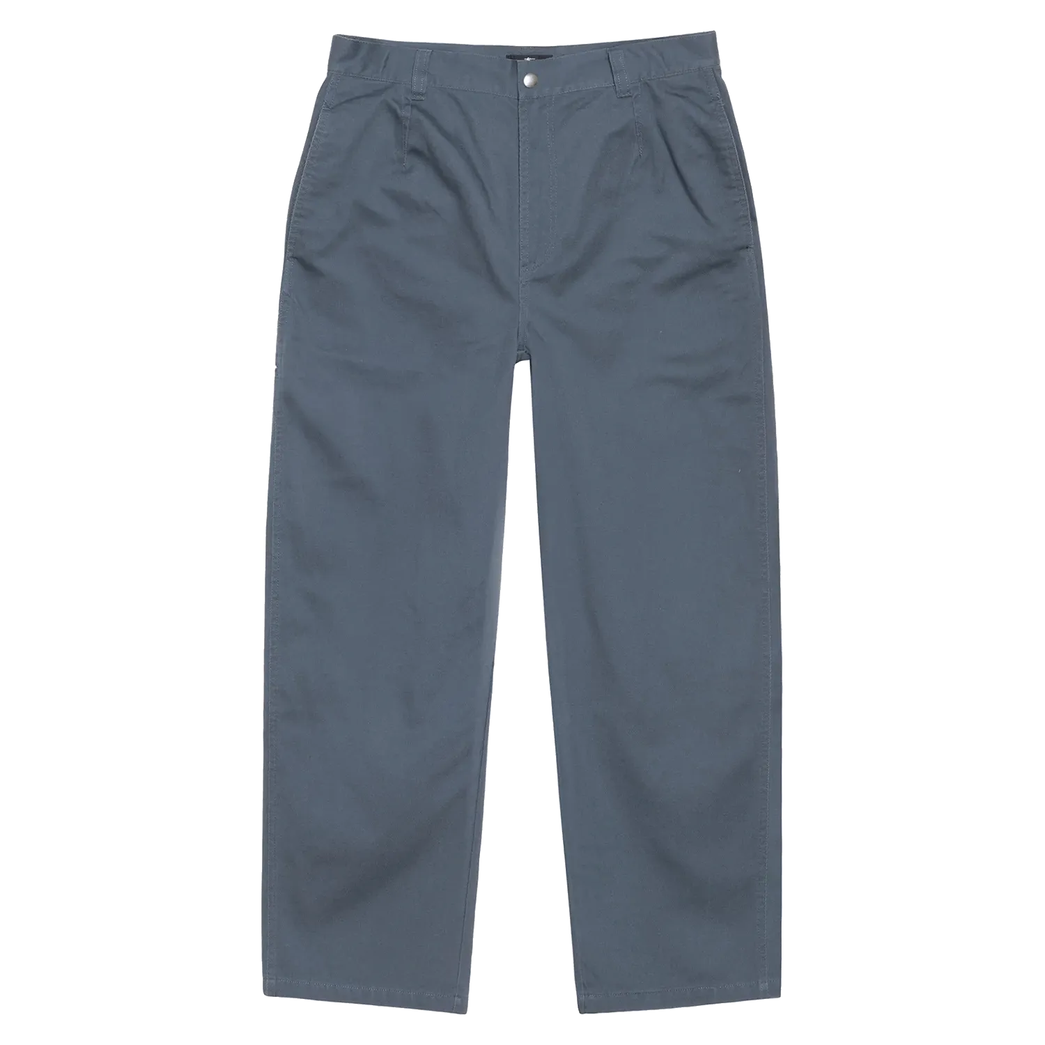 Stussy Workgear Trouser Twill Washed Navy - ARROW & BEAST