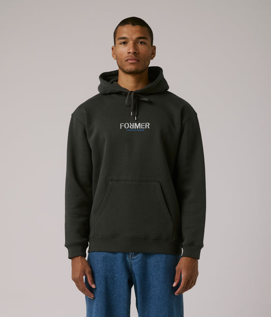 FORMER MERCHANDISE LEGACY REACTION HOOD WORN BLACK
