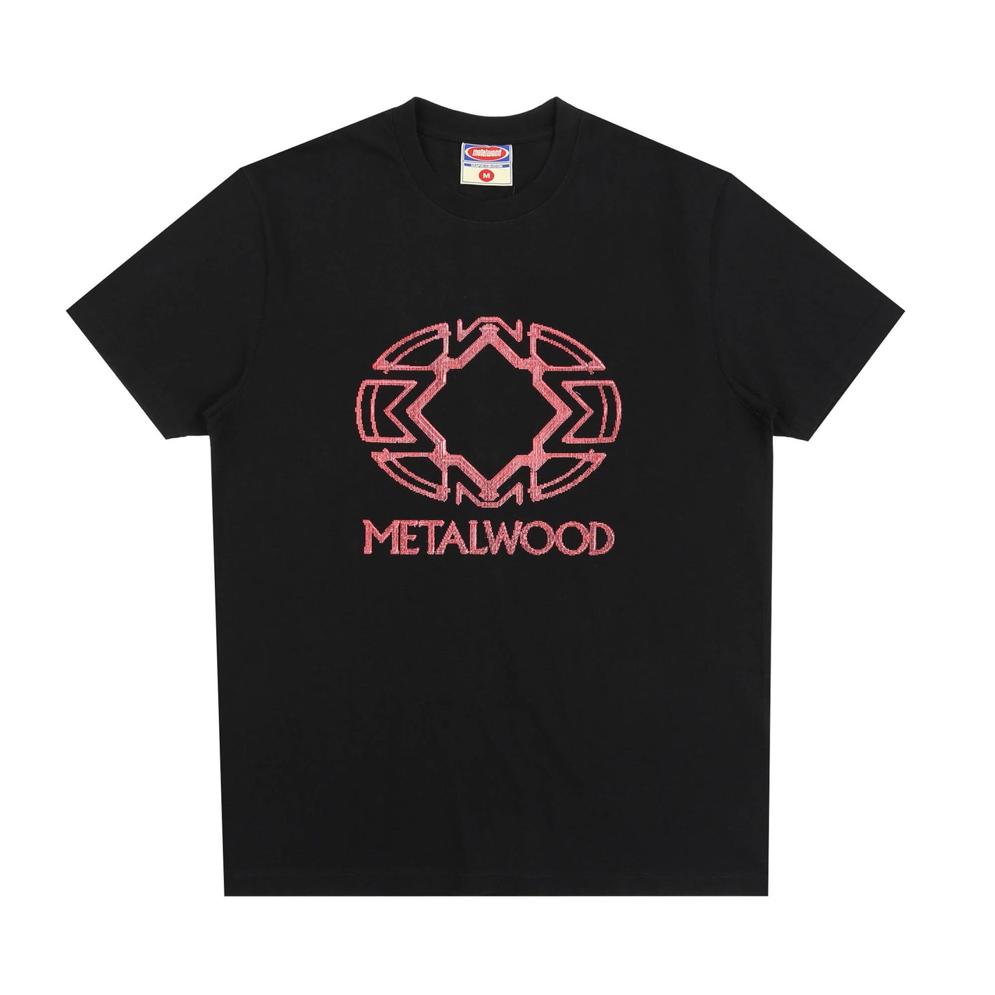 Metalwood Screen Illusion Tee Black