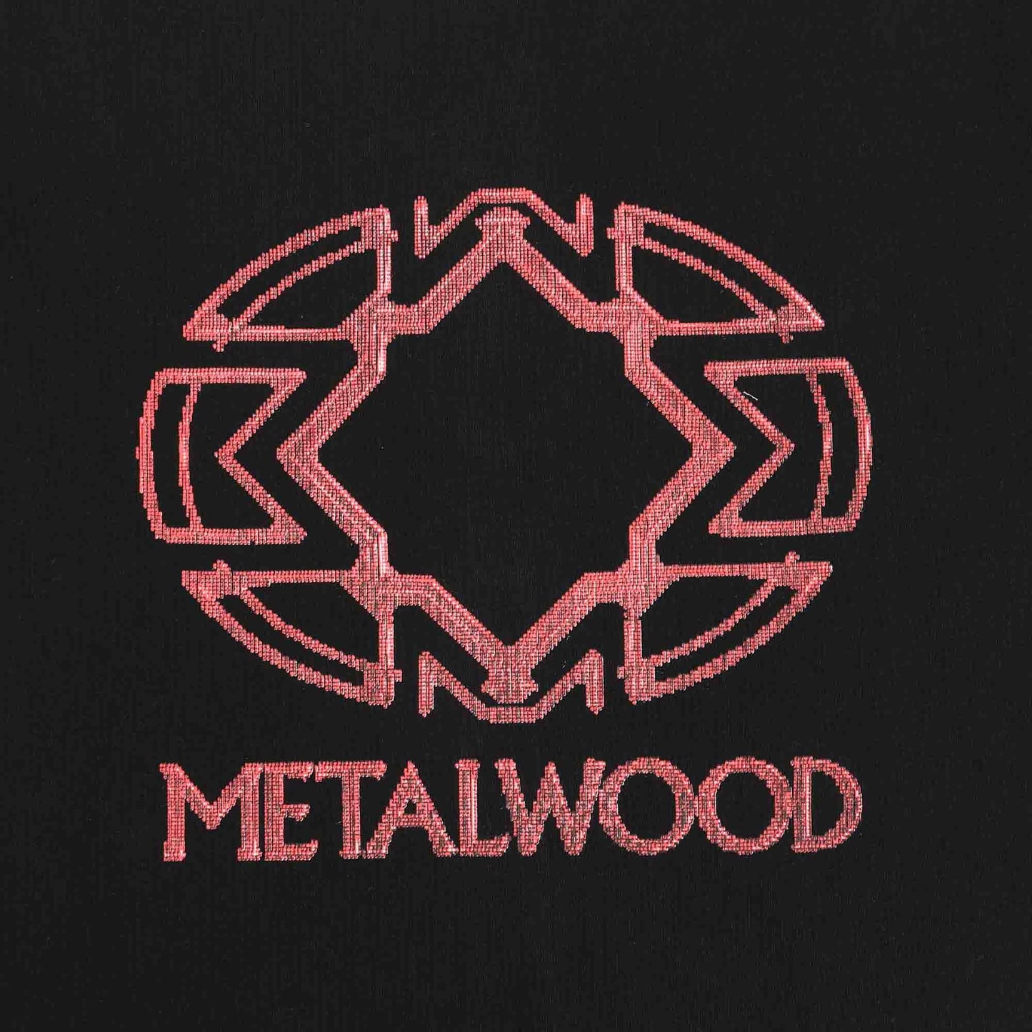 Metalwood Screen Illusion Tee Black