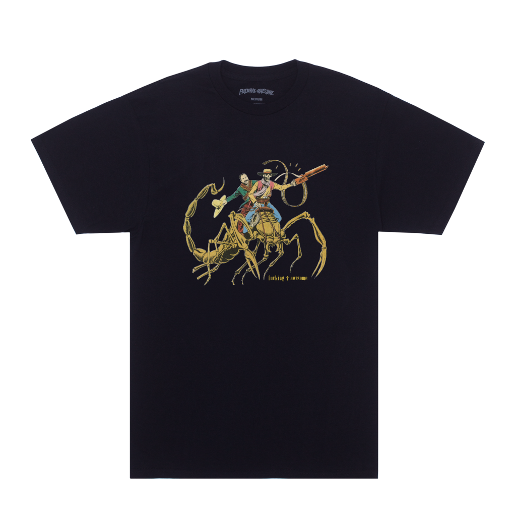 Fucking Awesome - Louie Scorpion Tee - Black