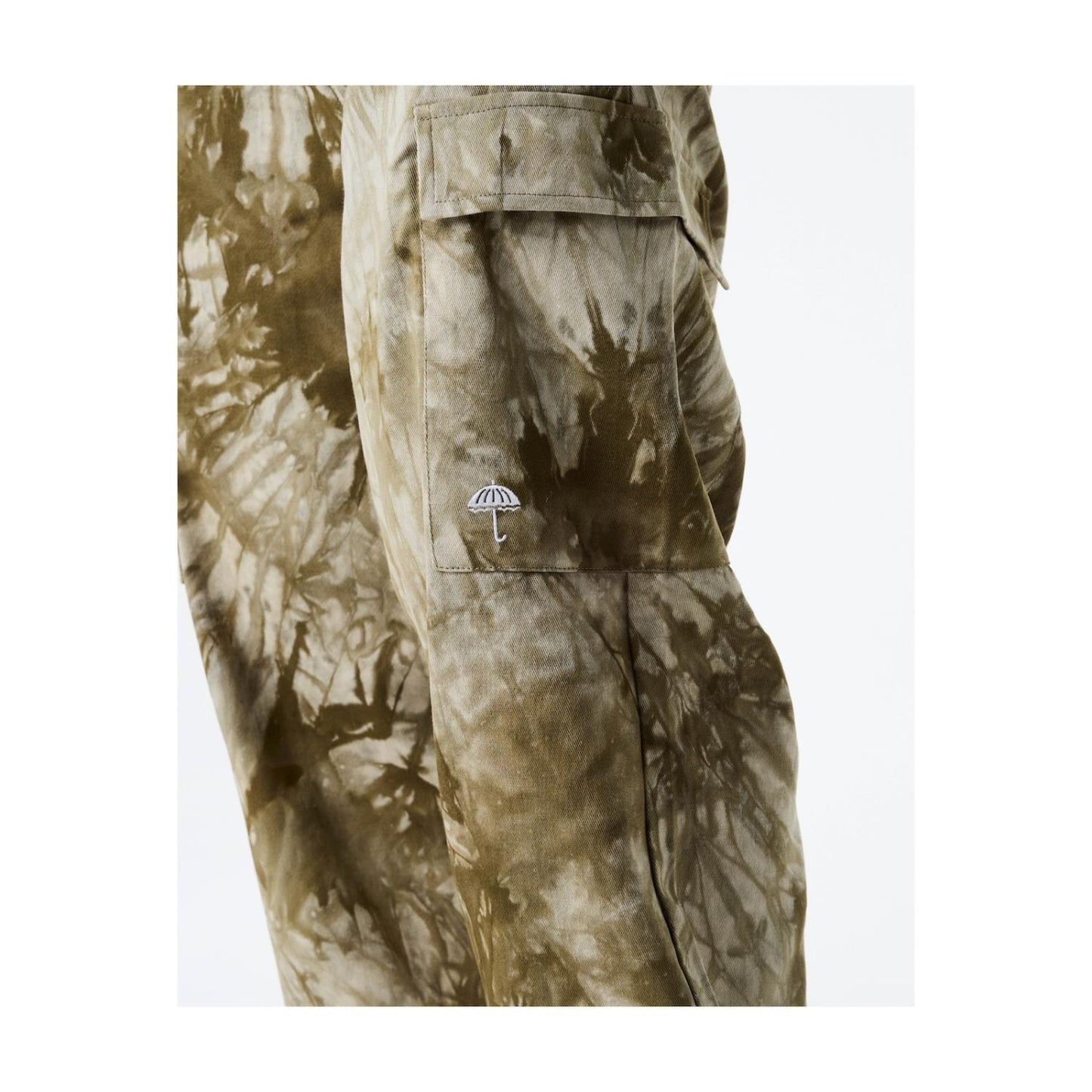Helas Limited Tie Camo Utility Pants Beige