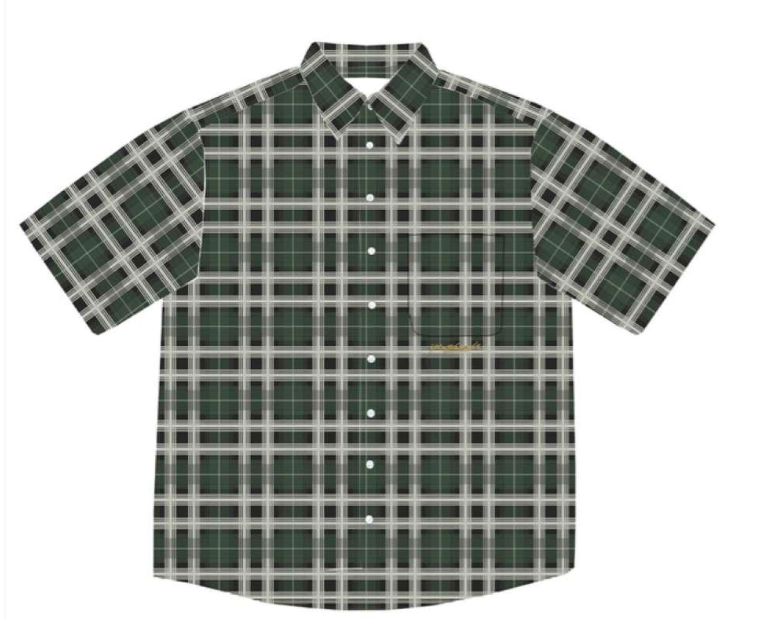 Yardsale XXX Faded Plaid Shirt (Green) Green