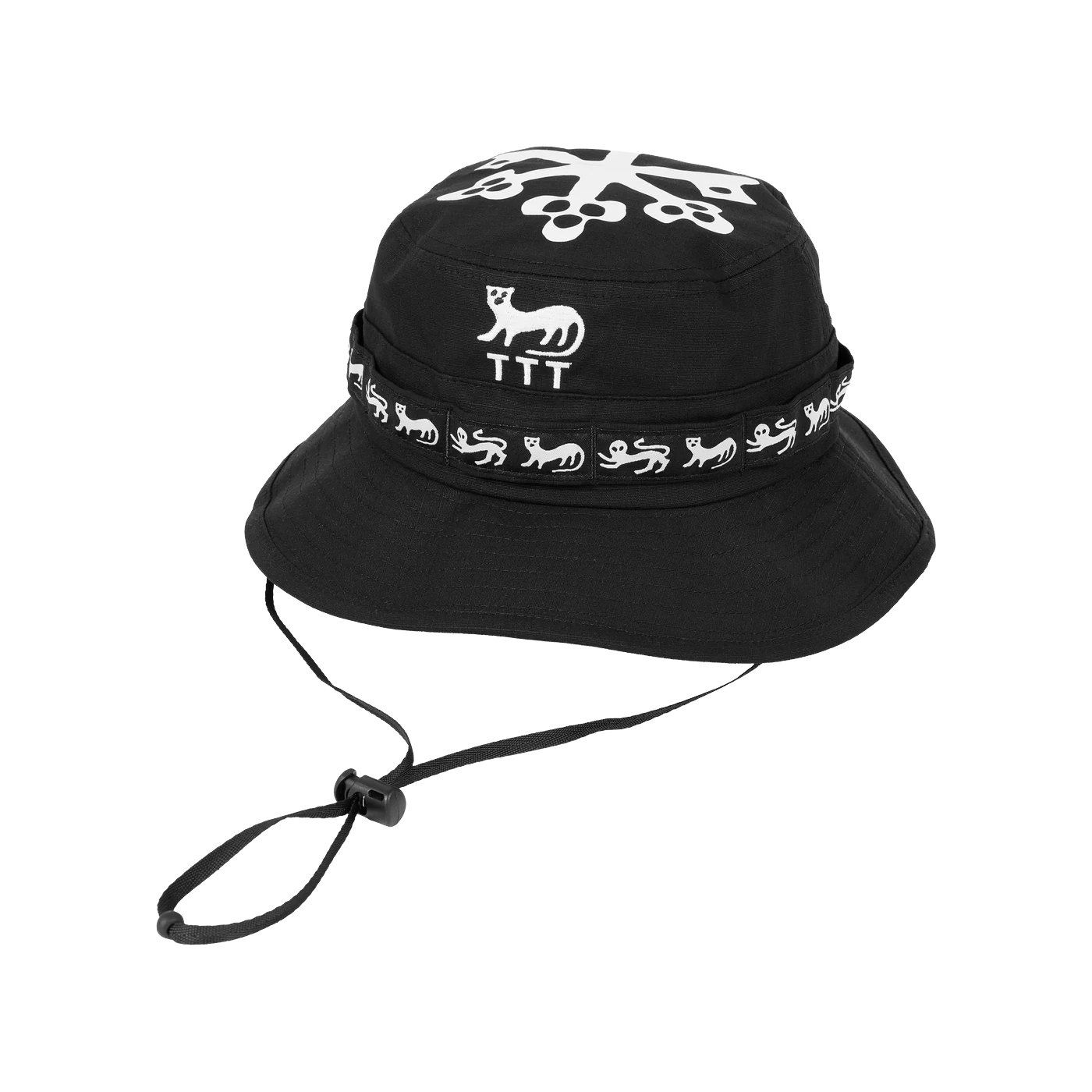TTT Lion Boonie Hat Black