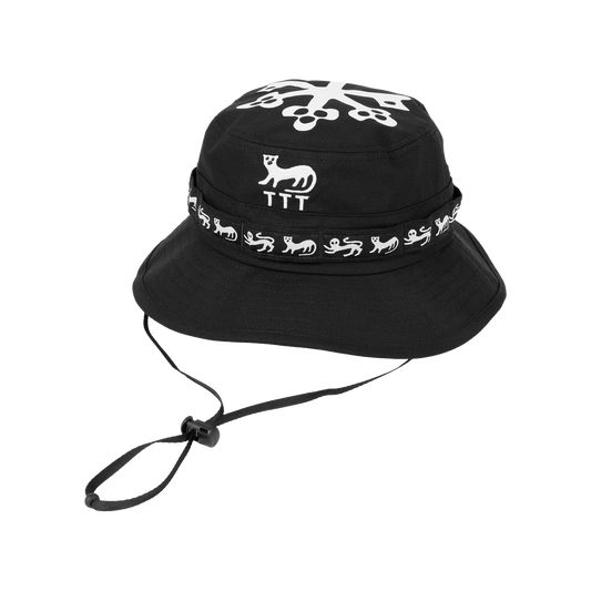 TTT Lion Boonie Hat Black