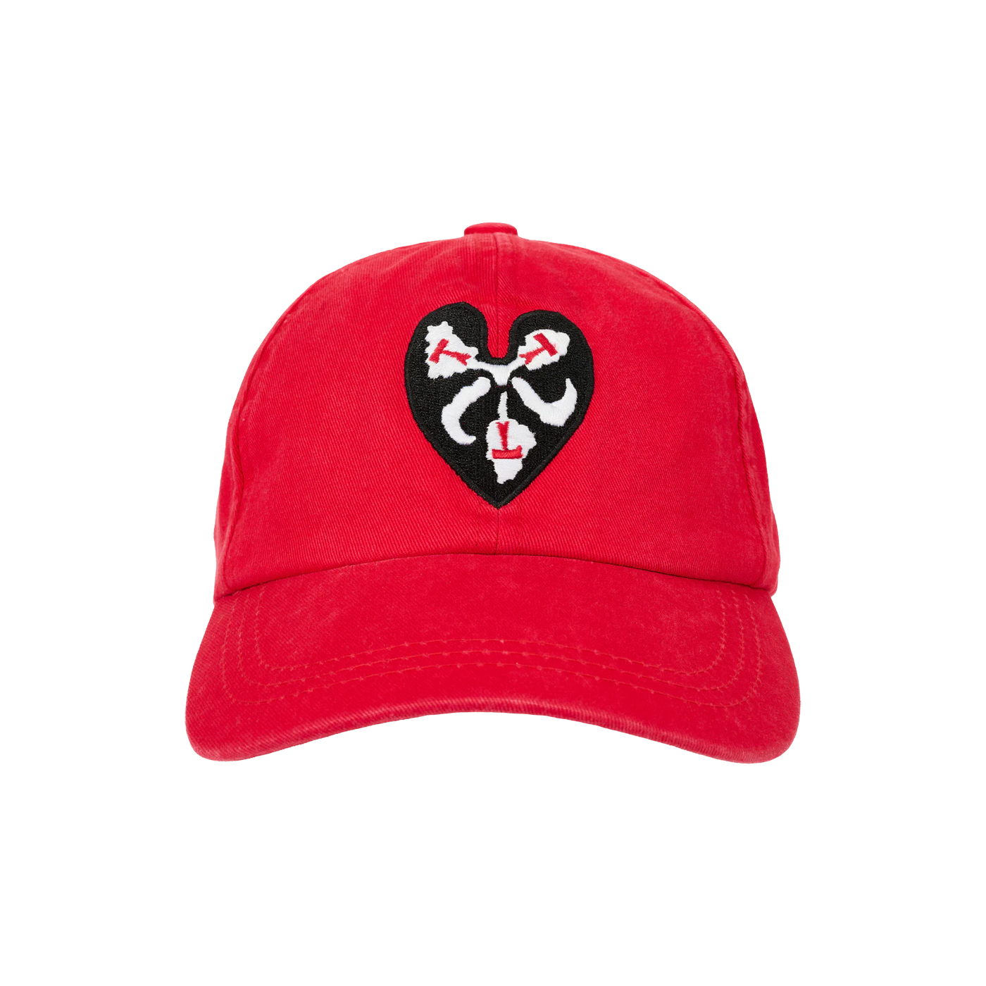 TTT Heart 6-Panel Red
