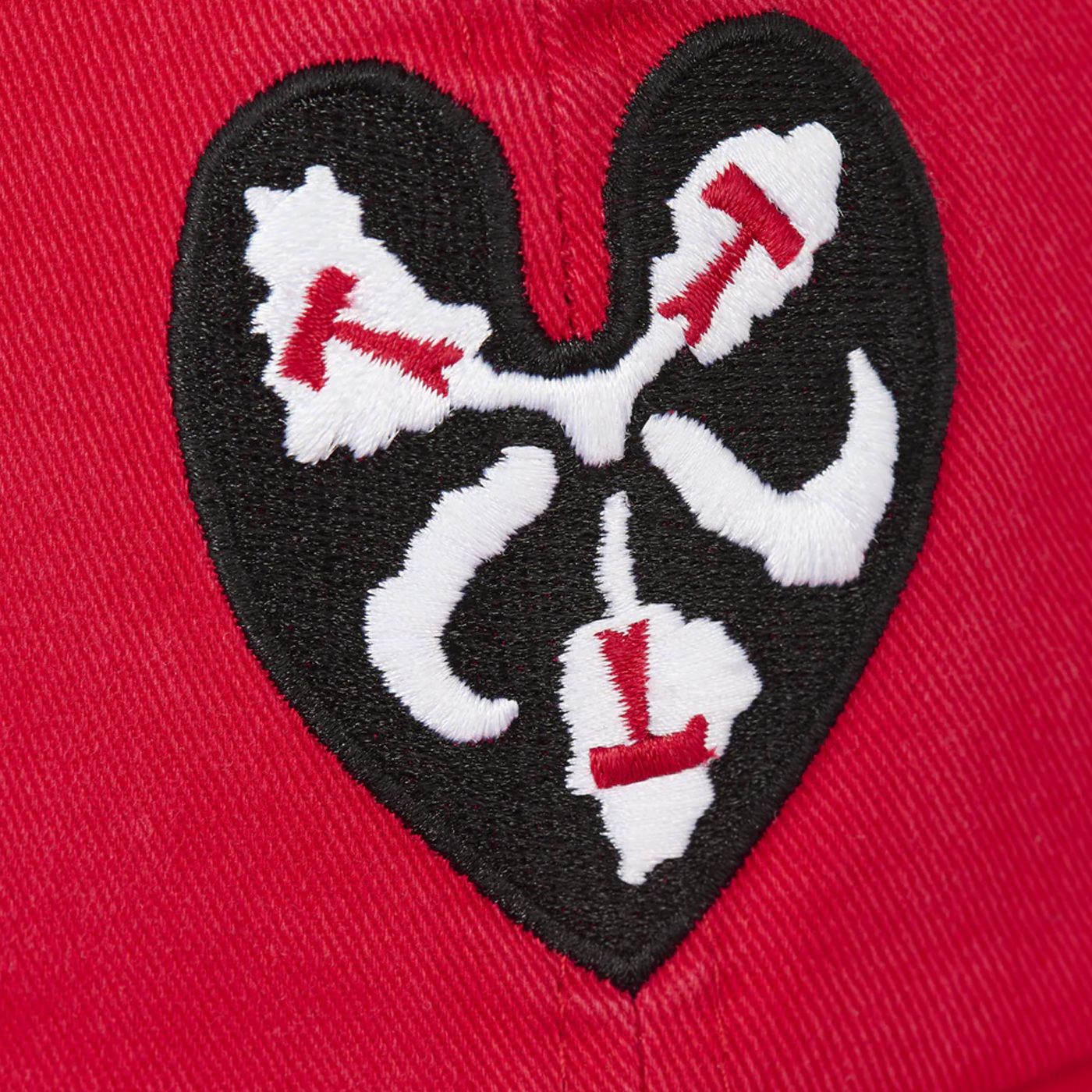 TTT Heart 6-Panel Red