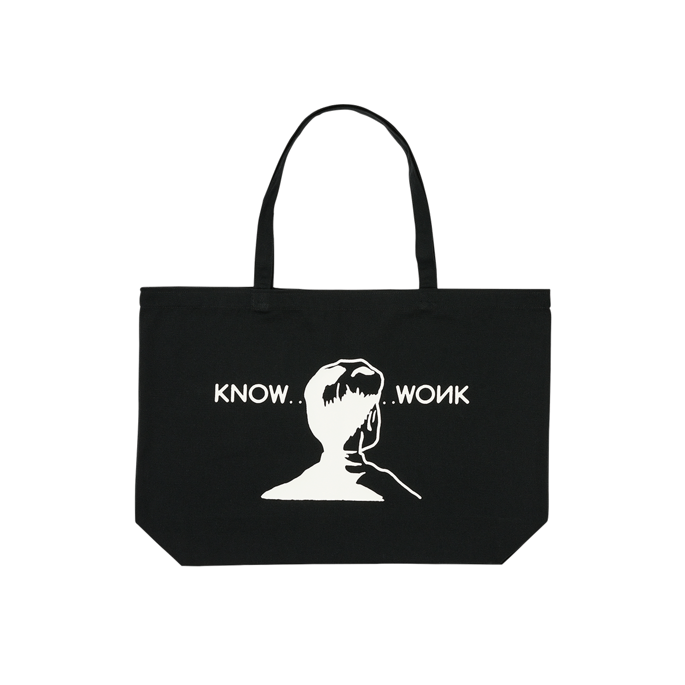 The Trilogy Tapes TTT Know Wonk Tote Bag Black
